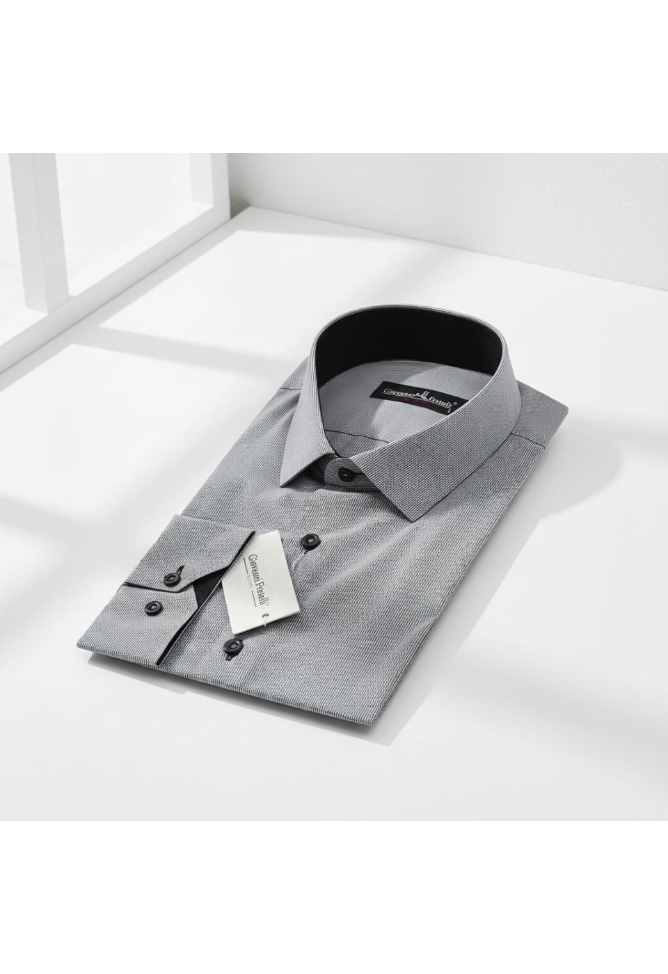 Slim Fit Uzun Kol Desenli Erkek Gömlek 3GMK320331023 - Giovanni Fratelli