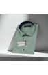 Slim Fit Kısa Kol Desenli Erkek Gömlek 3GMK310331002