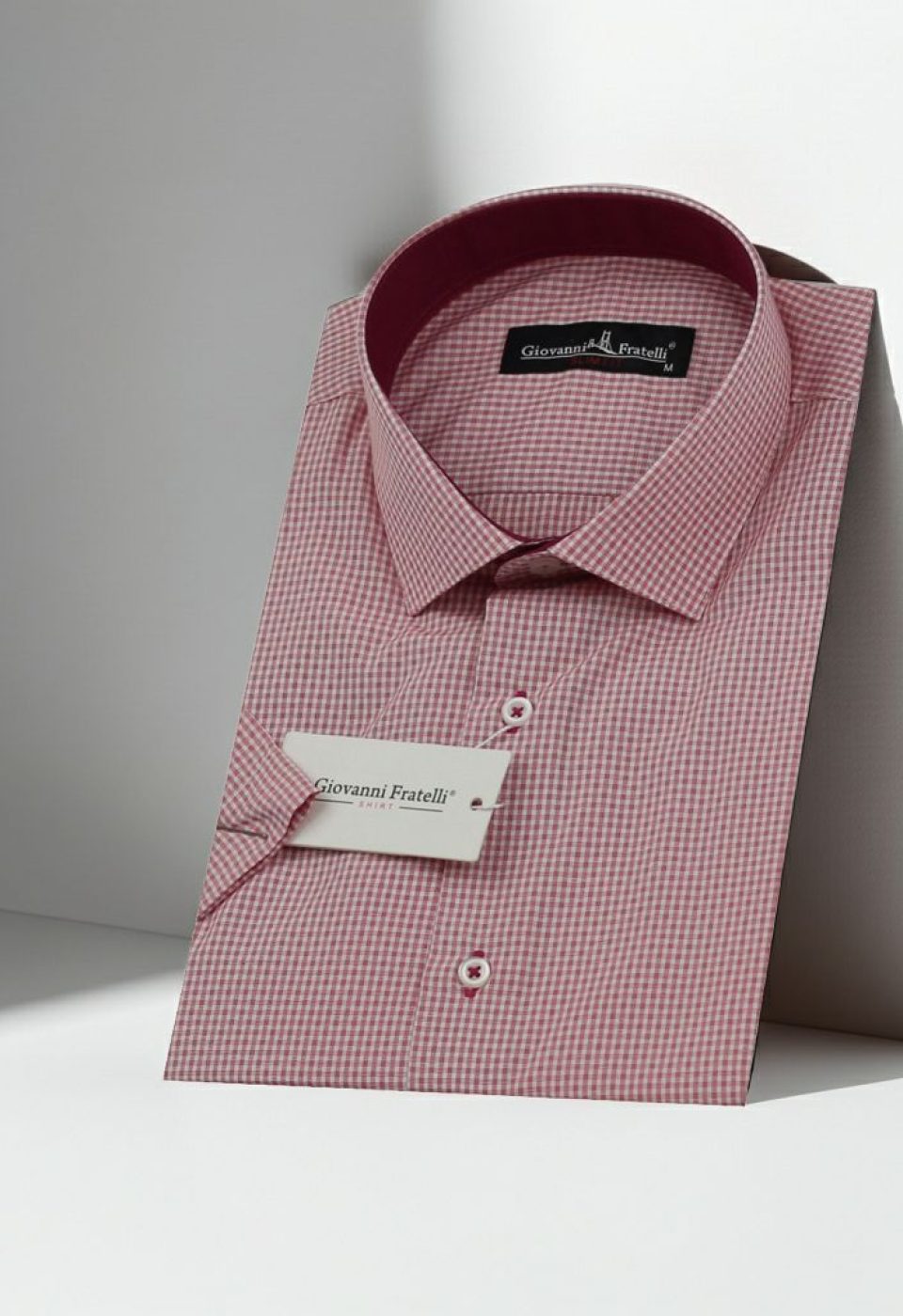 Slim Fit Kısa Kol Desenli Erkek Gömlek 3GMK310331012 Slim Fit Kısa Kol Desenli Erkek Gömlek 3GMK310331012