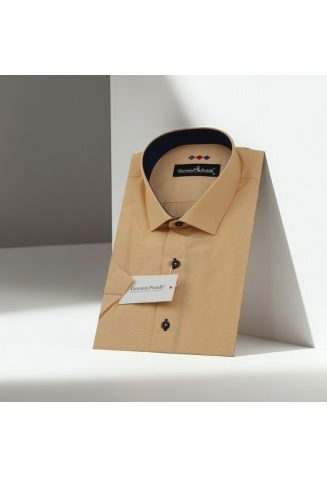 Slim Fit Kısa Kol Desenli Erkek Gömlek 3GMK310331018 - Giovanni Fratelli