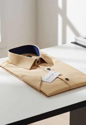 Slim Fit Kısa Kol Desenli Erkek Gömlek 3GMK310331018