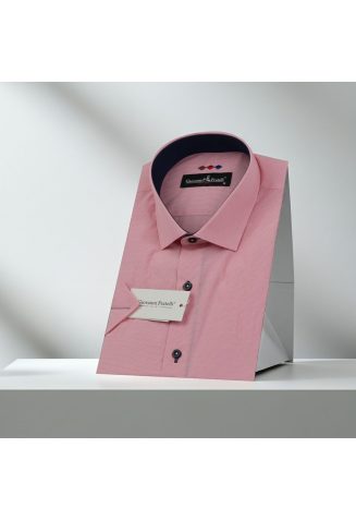 Slim Fit Kısa Kol Desenli Erkek Gömlek 3GMK310331021 - Giovanni Fratelli