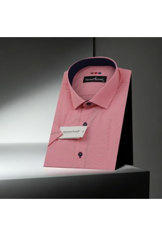 Slim Fit Kısa Kol Desenli Erkek Gömlek 3GMK310331027 - Giovanni Fratelli