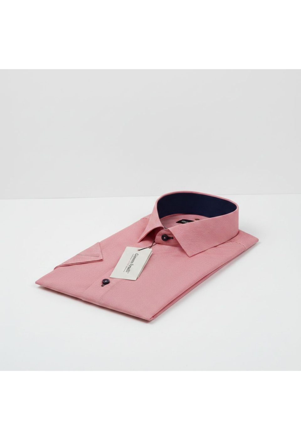 Slim Fit Kısa Kol Desenli Erkek Gömlek 3GMK310331027 - Giovanni Fratelli