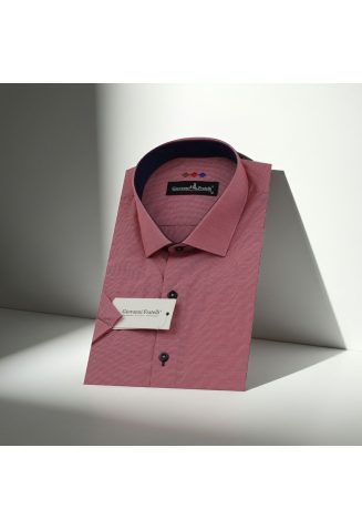 Slim Fit Kısa Kol Desenli Erkek Gömlek 3GMK310331039 - Giovanni Fratelli