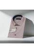 Slim Fit Kısa Kol Desenli Erkek Gömlek 3GMK310331049