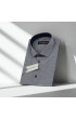 Slim Fit Kısa Kol Desenli Erkek Gömlek 3GMK310331054