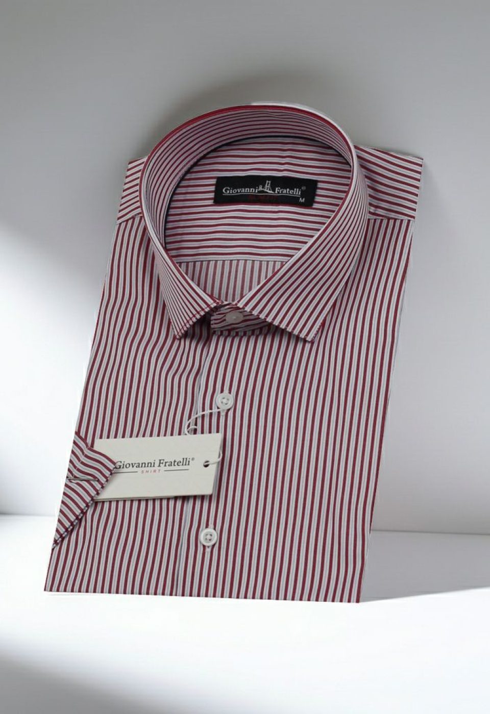 Slim Fit Kısa Kol Desenli Erkek Gömlek 3GMK310331059 Slim Fit Kısa Kol Desenli Erkek Gömlek 3GMK310331059