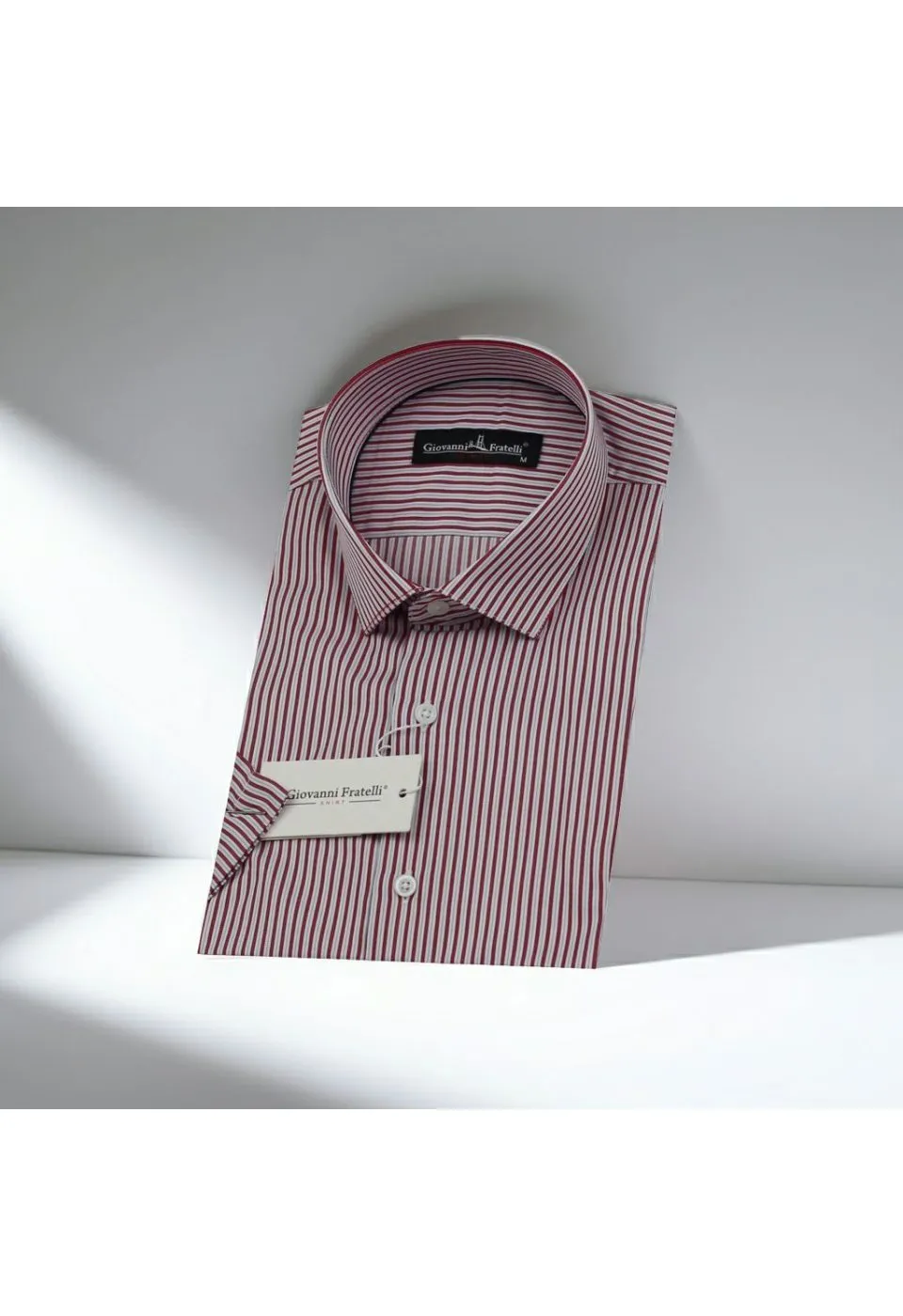 Slim Fit Kısa Kol Desenli Erkek Gömlek 3GMK310331059 - Giovanni Fratelli