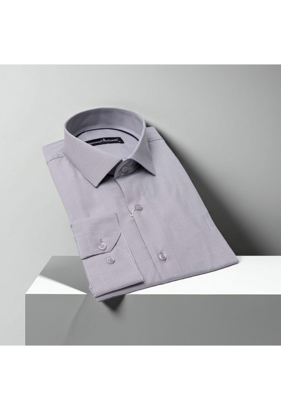 Slim Fit Uzun Kol Desenli Erkek Gömlek 3GMK330332002 - Giovanni Fratelli