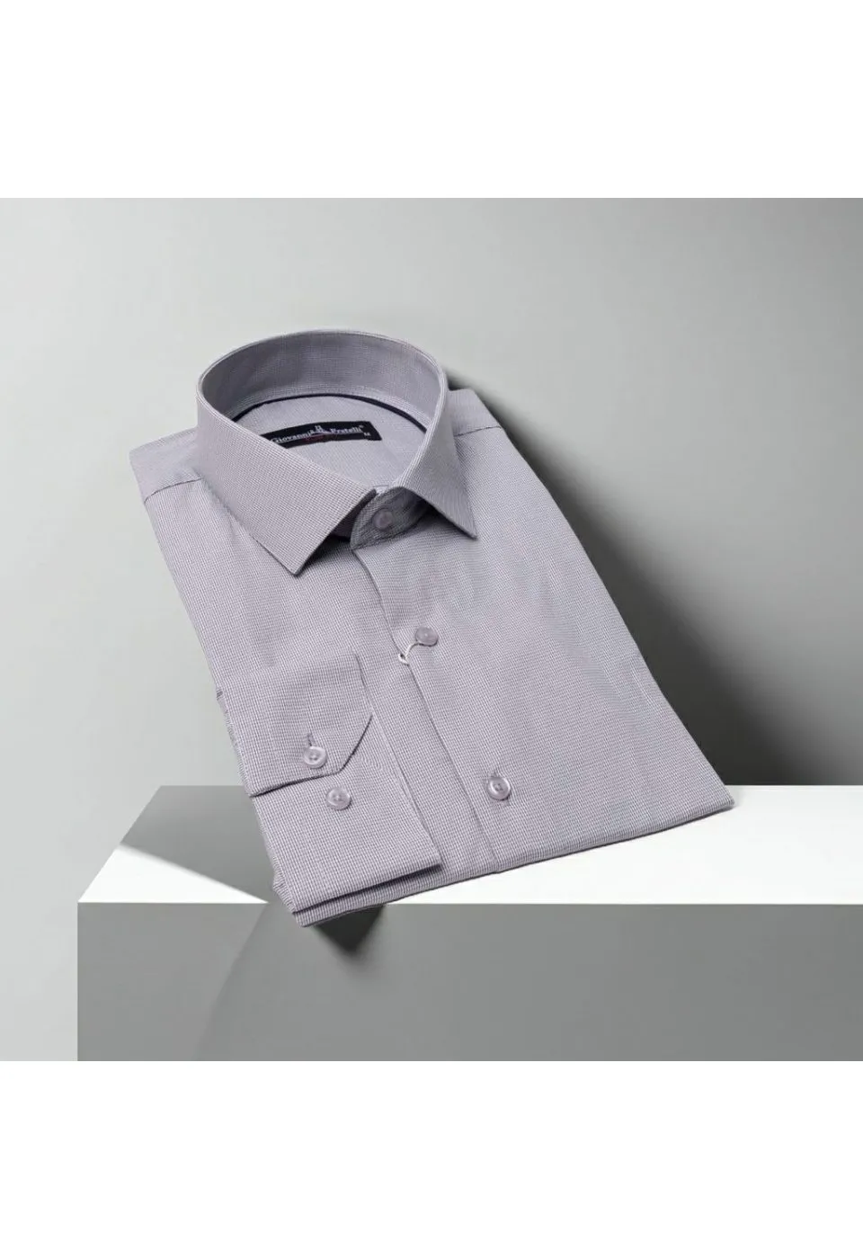 Slim Fit Uzun Kol Desenli Erkek Gömlek 3GMK330332002 - Giovanni Fratelli