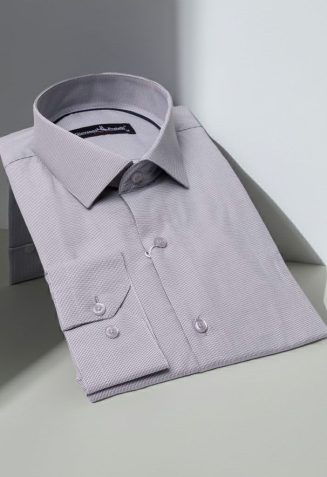 Slim Fit Uzun Kol Desenli Erkek Gömlek 3GMK330332002 - Giovanni Fratelli