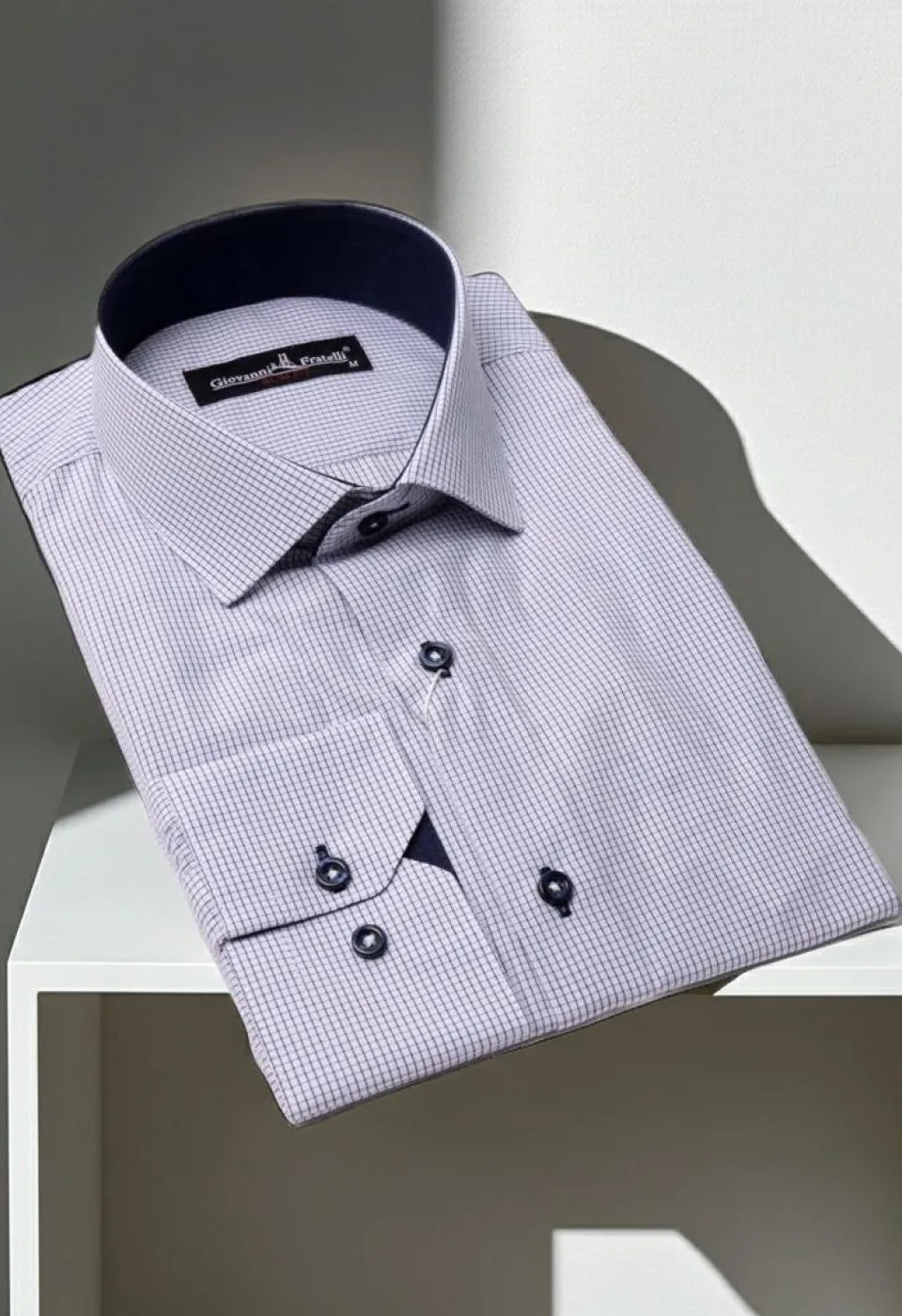 Slim Fit Uzun Kol Desenli Erkek Gömlek 3GMK310335001 Slim Fit Uzun Kol Desenli Erkek Gömlek 3GMK310335001
