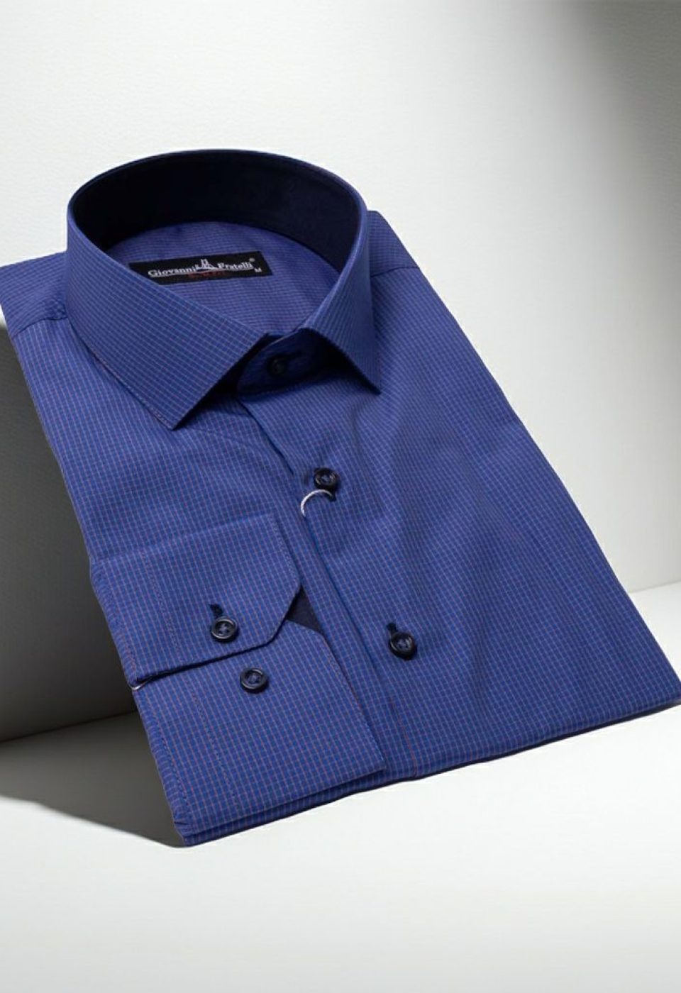 Slim Fit Uzun Kol Desenli Erkek Gömlek 3GMK310335015