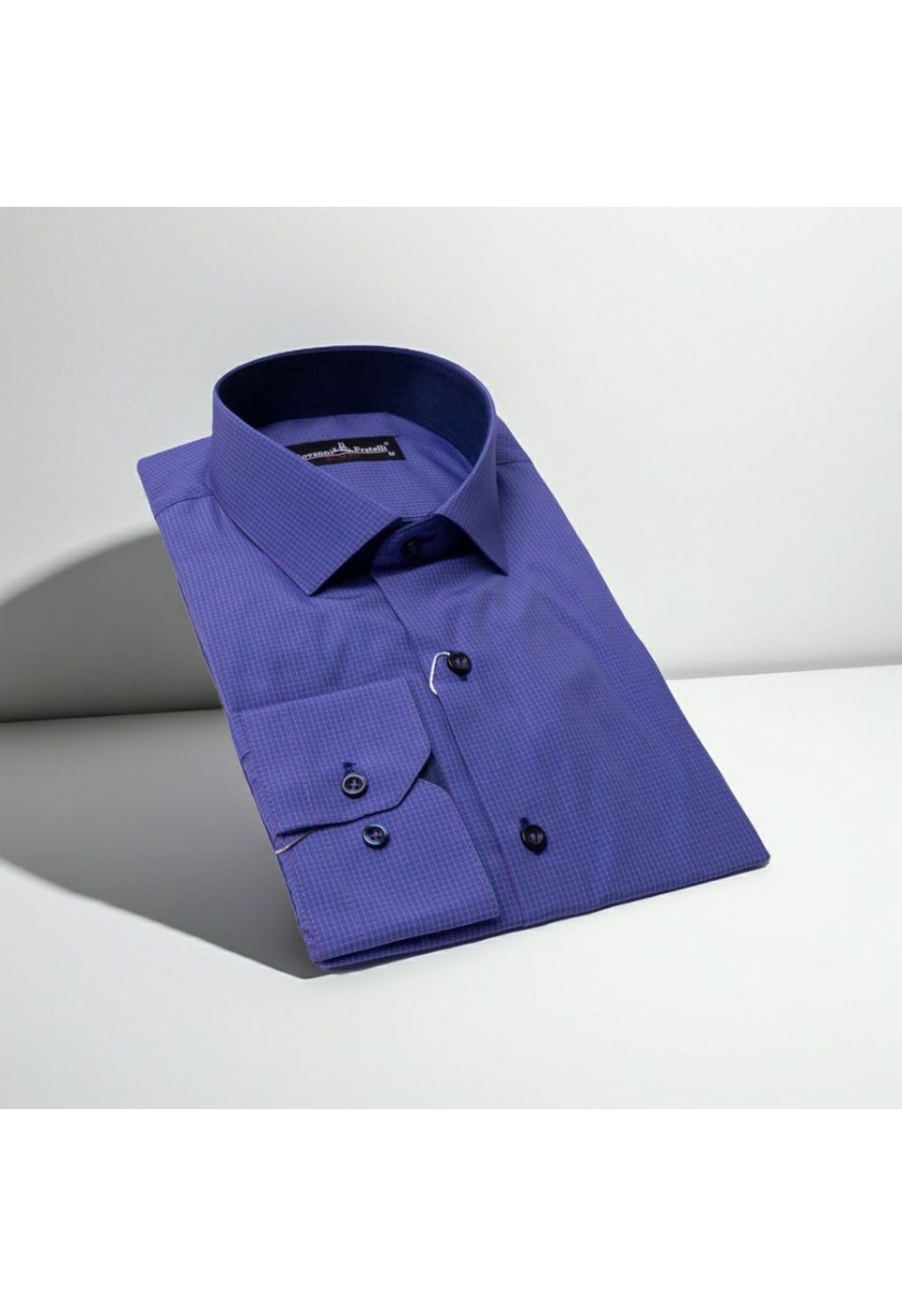 Slim Fit Uzun Kol Desenli Erkek Gömlek 3GMK310335020 - Giovanni Fratelli