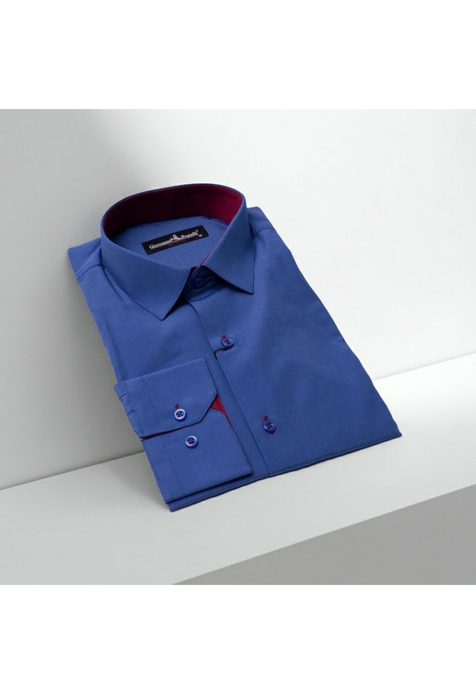 Slim Fit Uzun Kol Desenli Erkek Gömlek 3GMK310335089 - Giovanni Fratelli
