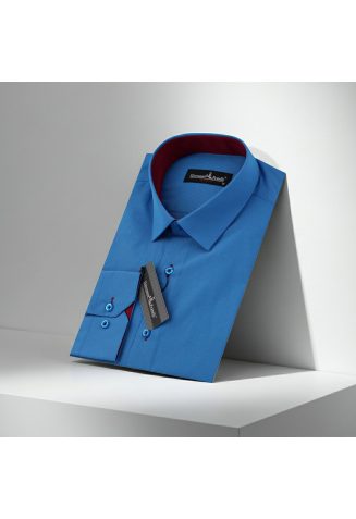 Slim Fit Uzun Kol Desenli Erkek Gömlek 3GMK310335A69 - Giovanni Fratelli
