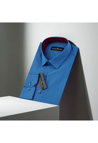 Slim Fit Uzun Kol Desenli Erkek Gömlek 3GMK310335A69 - Giovanni Fratelli