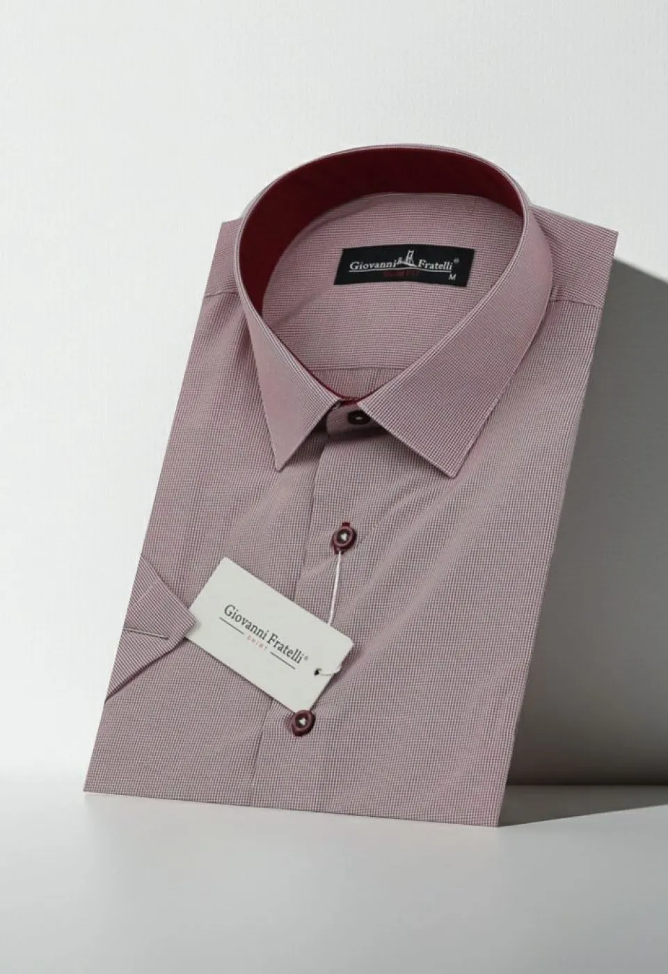 Slim Fit Kısa Kol Desenli Erkek Gömlek 3GMK330335007 Slim Fit Kısa Kol Desenli Erkek Gömlek 3GMK330335007