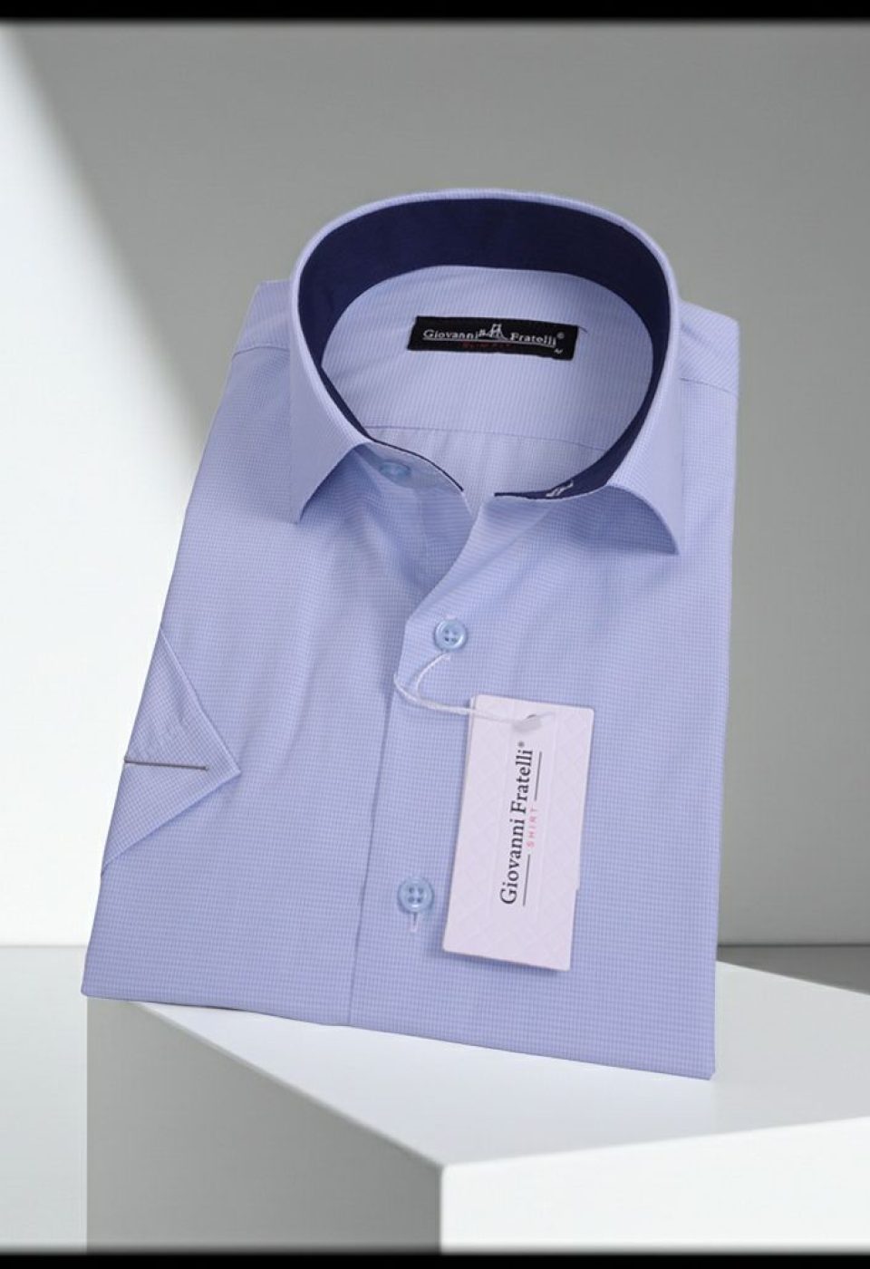 Slim Fit Kısa Kol Desenli Erkek Gömlek 3GMK330335014 Slim Fit Kısa Kol Desenli Erkek Gömlek 3GMK330335014