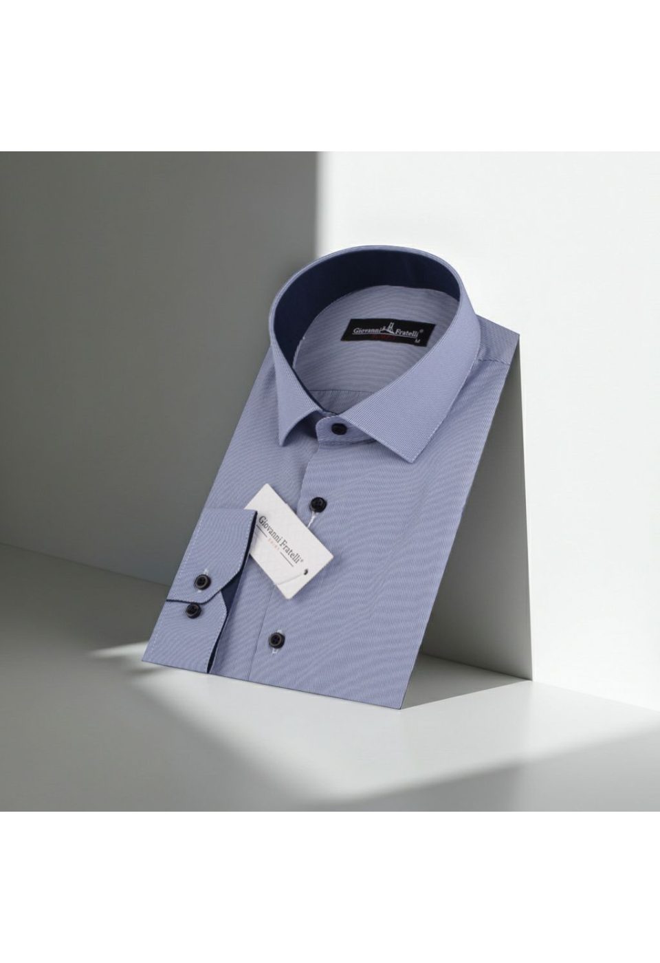 Slim Fit Uzun Kol Desenli Erkek Gömlek 3GMK310336002 - Giovanni Fratelli