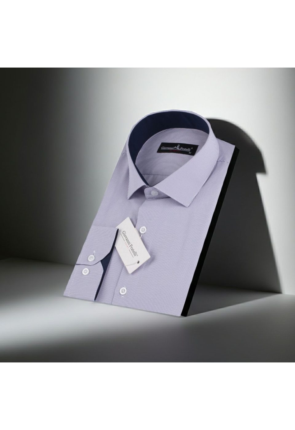 Slim Fit Uzun Kol Desenli Erkek Gömlek 3GMK310336006 - Giovanni Fratelli
