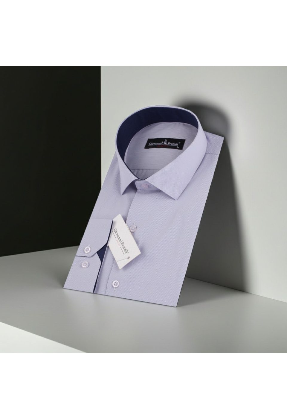 Slim Fit Uzun Kol Desenli Erkek Gömlek 3GMK310336009 - Giovanni Fratelli