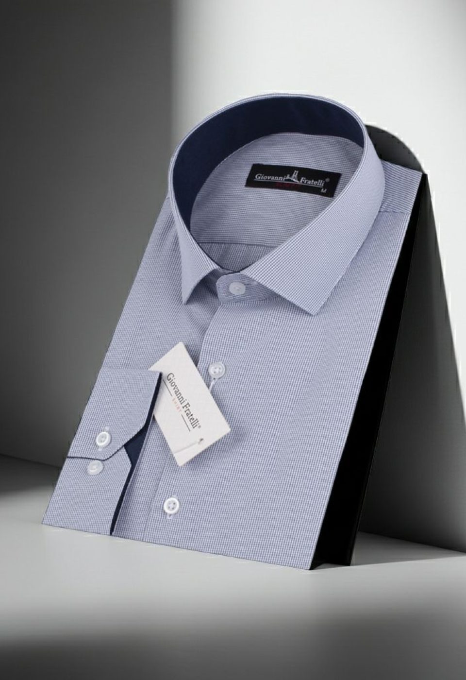 Slim Fit Uzun Kol Desenli Erkek Gömlek 3GMK310336010