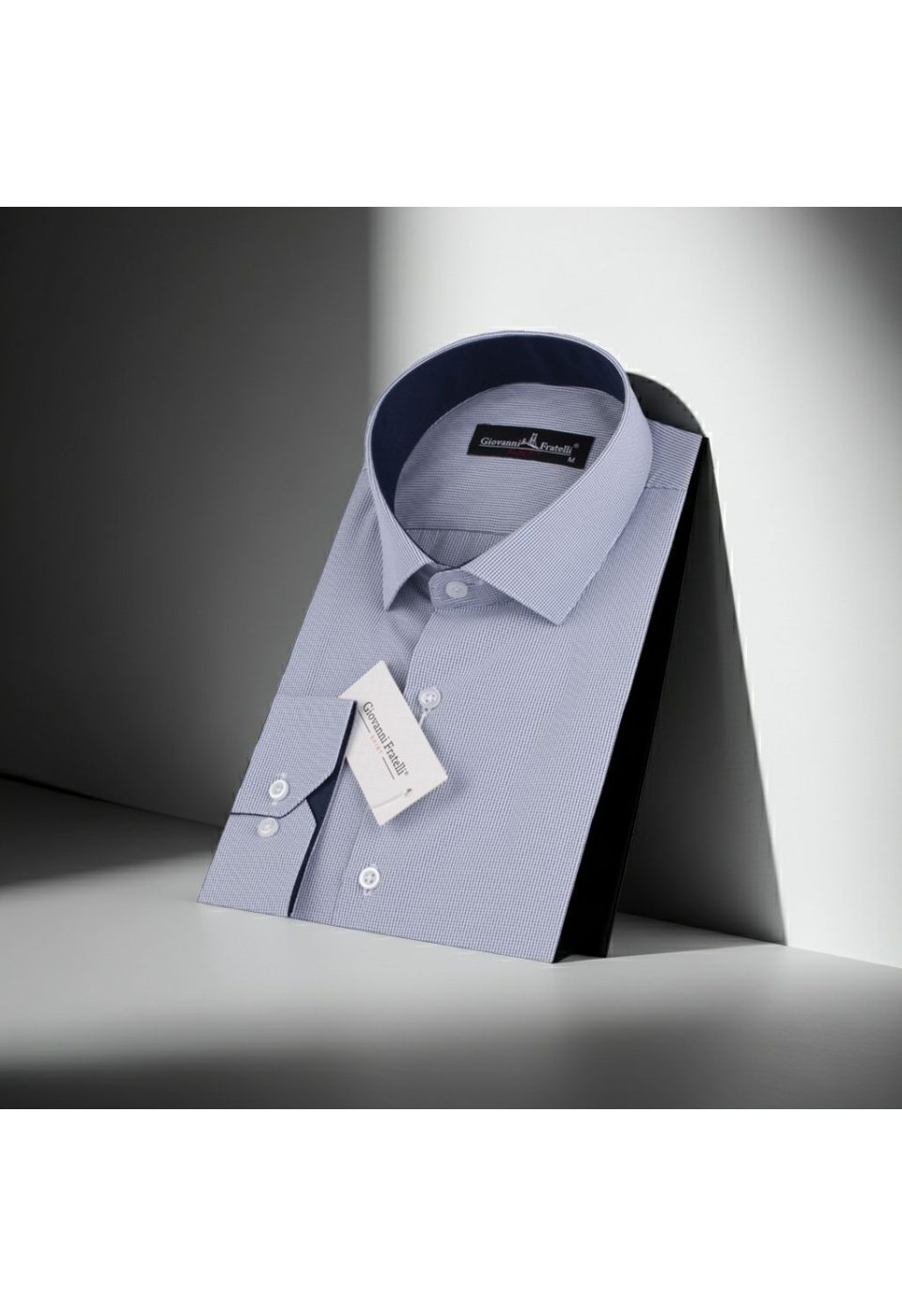 Slim Fit Uzun Kol Desenli Erkek Gömlek 3GMK310336010 - Giovanni Fratelli
