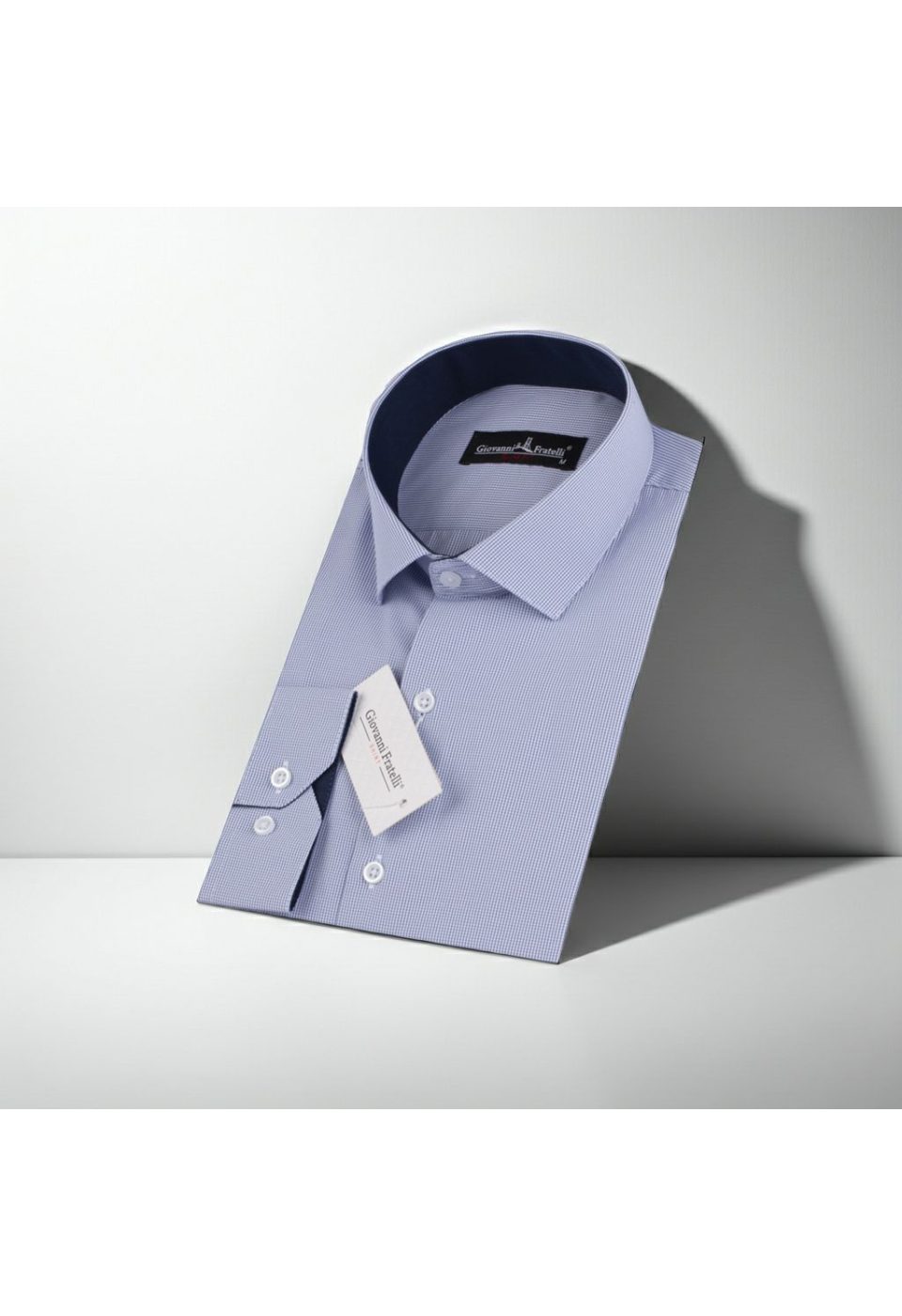 Slim Fit Uzun Kol Desenli Erkek Gömlek 3GMK310336011 - Giovanni Fratelli