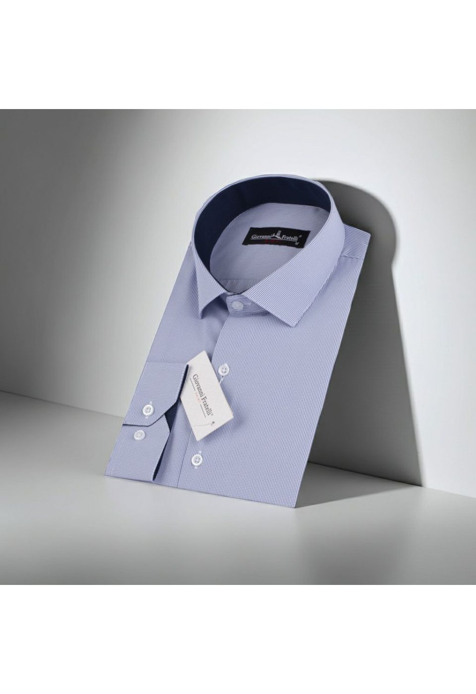 Slim Fit Uzun Kol Desenli Erkek Gömlek 3GMK310336011 - Giovanni Fratelli
