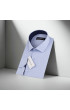 Slim Fit Uzun Kol Desenli Erkek Gömlek 3GMK310336014 Slim Fit Uzun Kol Desenli Erkek Gömlek 3GMK310336014
