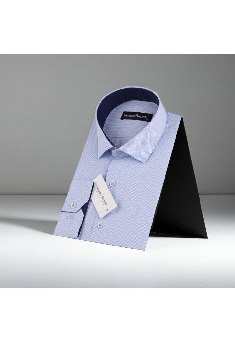 Slim Fit Uzun Kol Desenli Erkek Gömlek 3GMK310336014 - Giovanni Fratelli