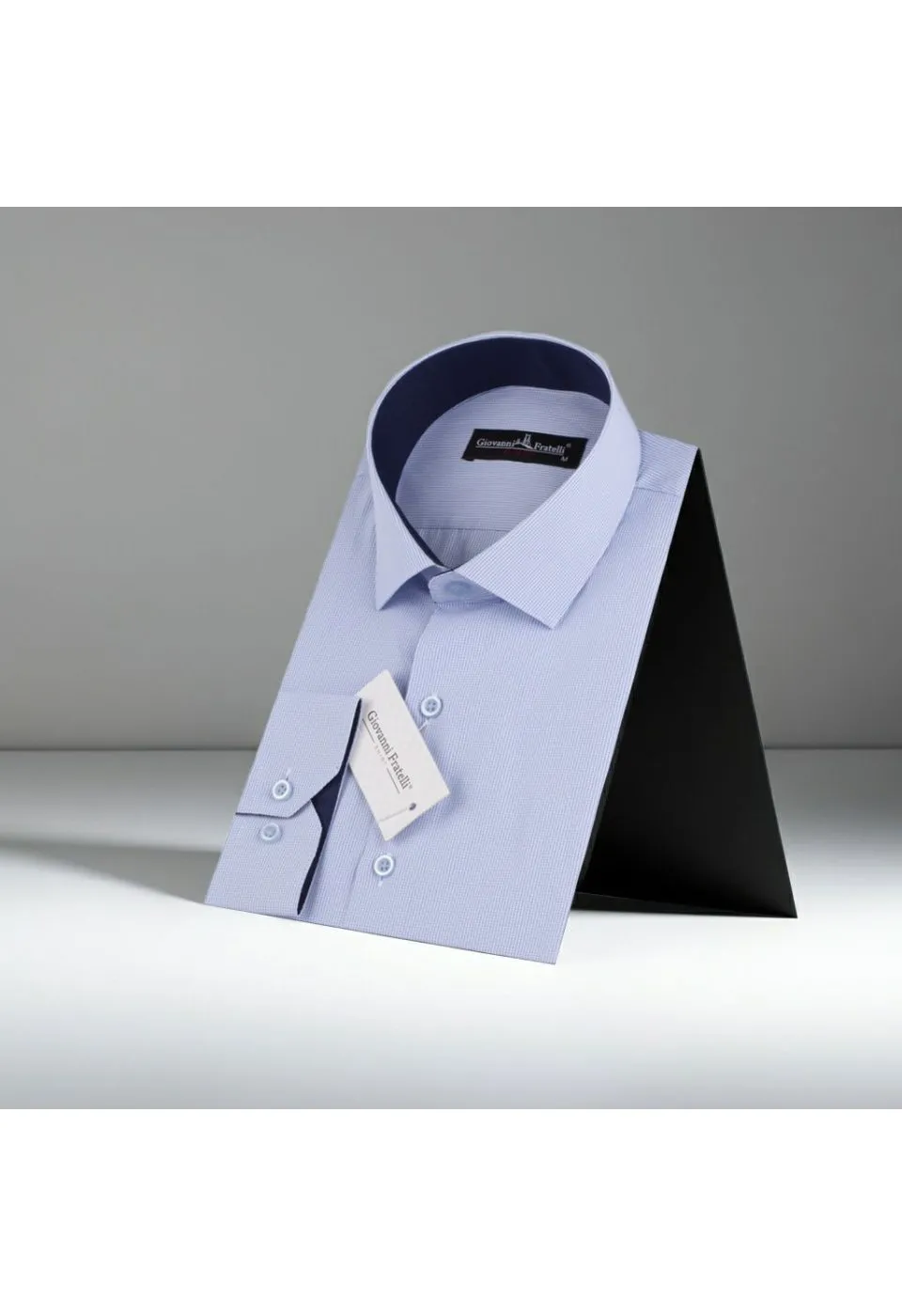 Slim Fit Uzun Kol Desenli Erkek Gömlek 3GMK310336014 - Giovanni Fratelli