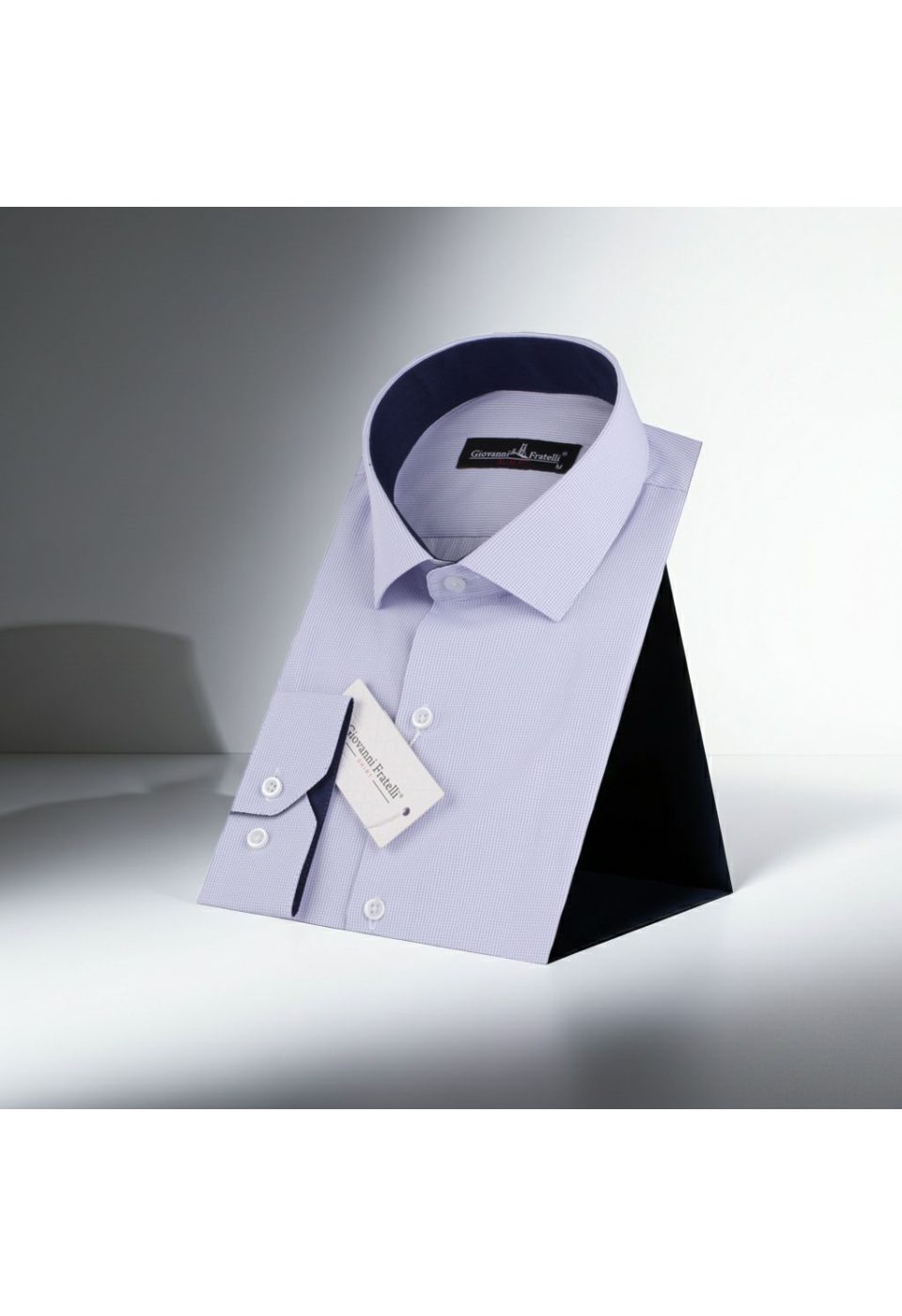 Slim Fit Uzun Kol Desenli Erkek Gömlek 3GMK310336016 - Giovanni Fratelli