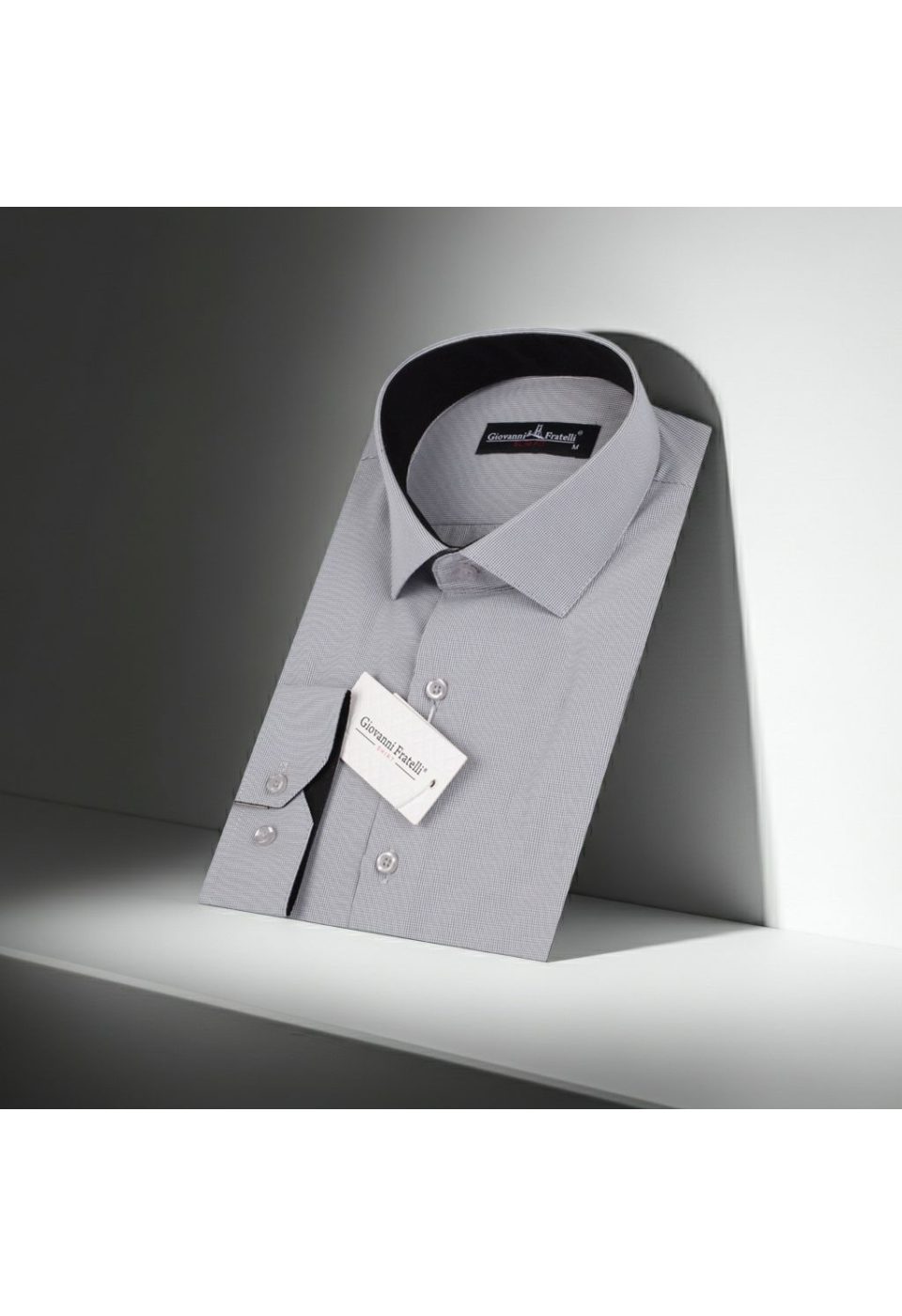 Slim Fit Uzun Kol Desenli Erkek Gömlek 3GMK310336021 - Giovanni Fratelli