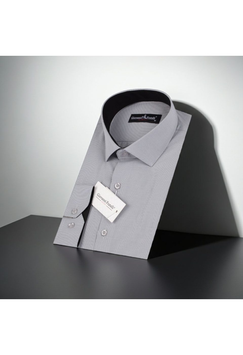 Slim Fit Uzun Kol Desenli Erkek Gömlek 3GMK310336021 - Giovanni Fratelli