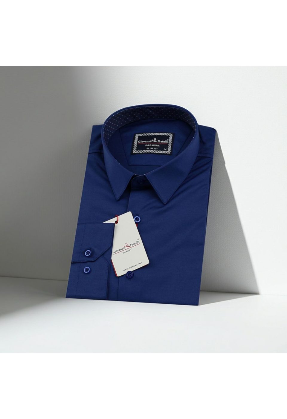3029 CR SATIN 004 Slim Fit Uzun Kol Düz Renk Saten Erkek Gömlek 3GMK313029004 - Giovanni Fratelli