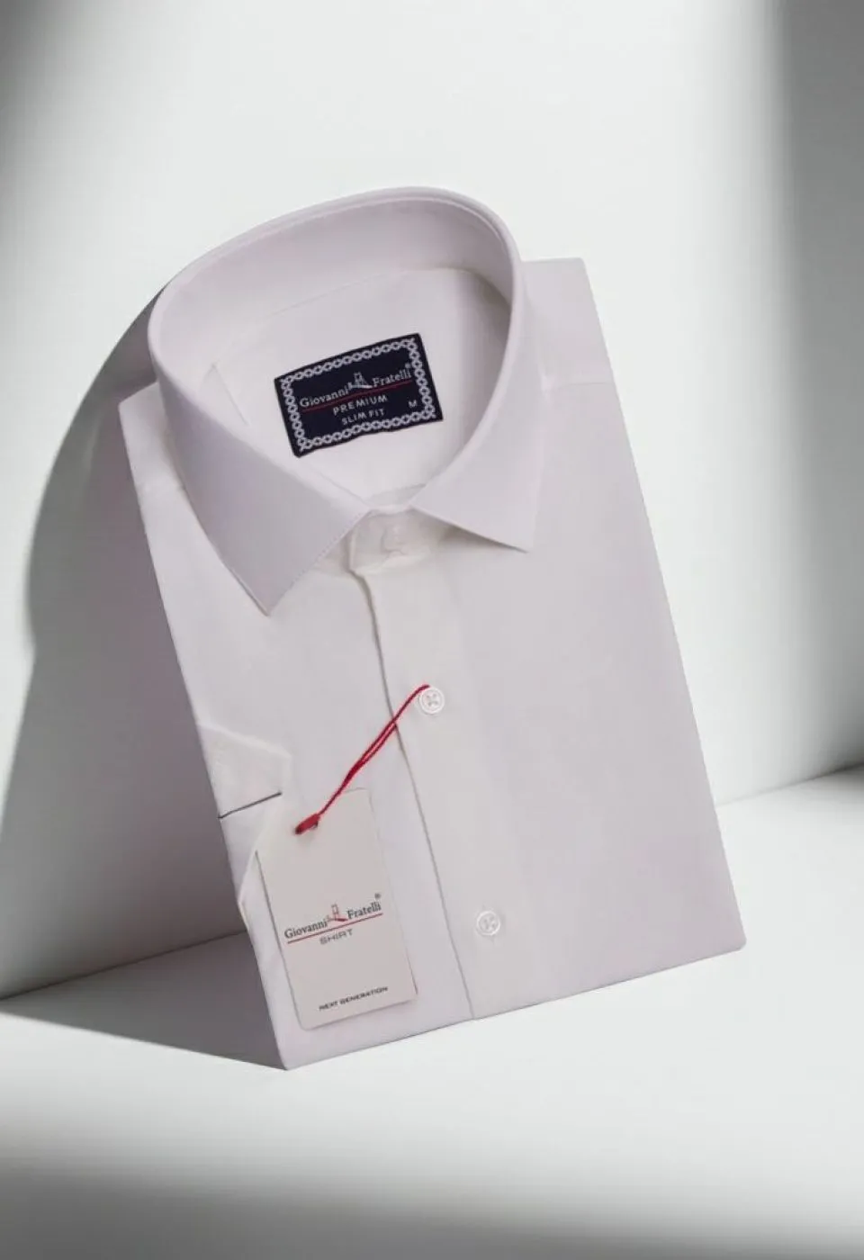 Slim Fit Kısa Kol Düz Renk Saten Erkek Gömlek 3GMK323030002