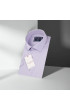 Slim Fit Kısa Kol Düz Renk Saten Erkek Gömlek 3GMK323030006