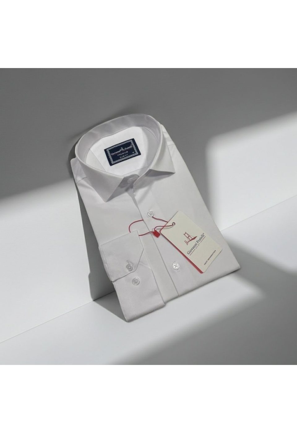 3030 CR SATIN 001 Slim Fit Uzun Kol Düz Renk Saten Erkek Gömlek 3GMK313030001 - Giovanni Fratelli