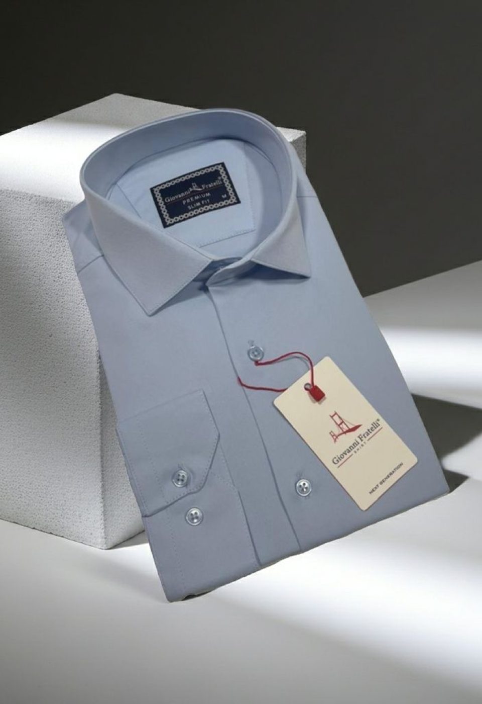 Slim Fit Uzun Kol Düz Renk Saten Erkek Gömlek 3GMK313030005 Slim Fit Uzun Kol Düz Renk Saten Erkek Gömlek 3GMK313030005