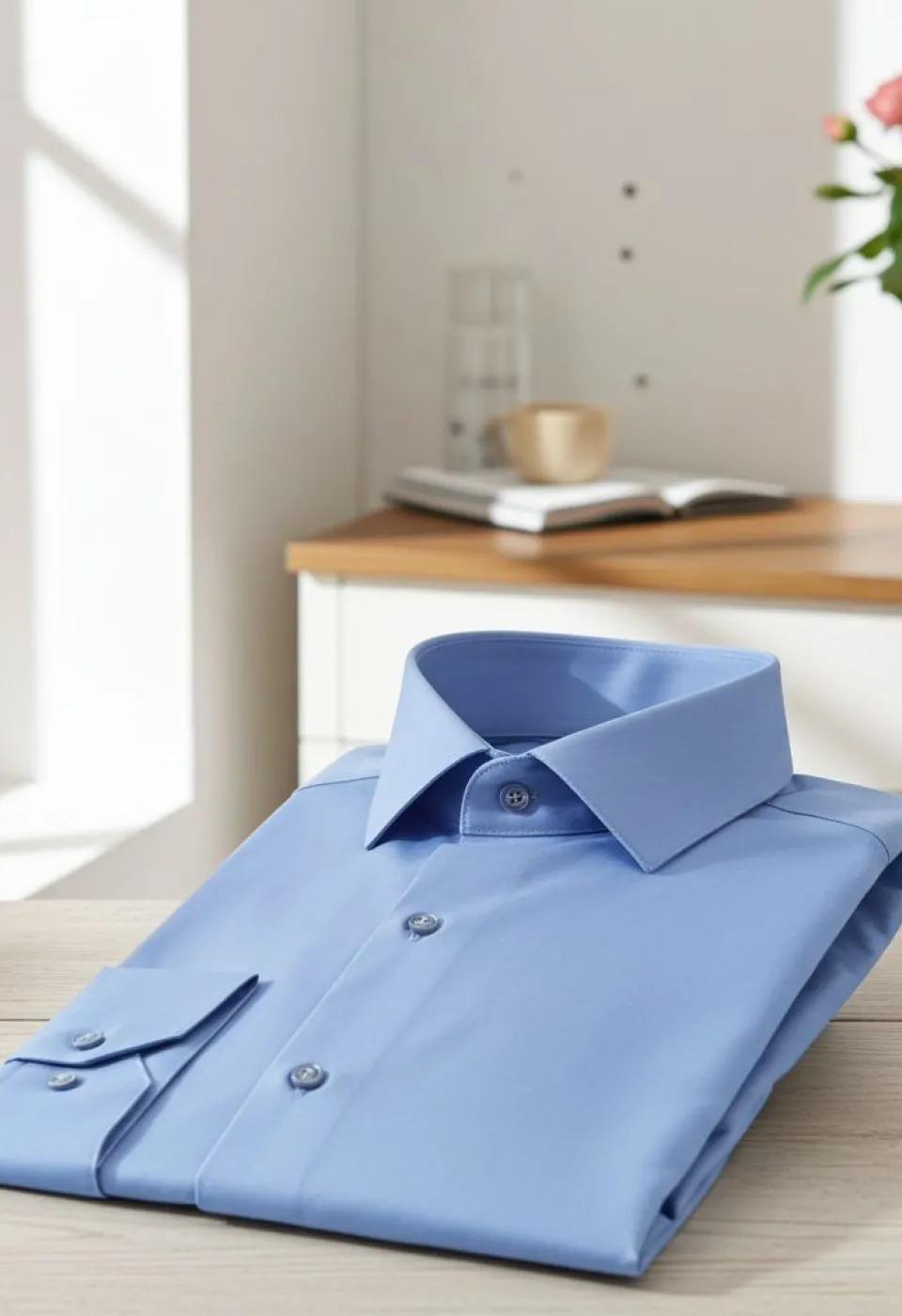 Slim Fit Uzun Kol Düz Renk Saten Erkek Gömlek 3GMK313030011 - Giovanni Fratelli