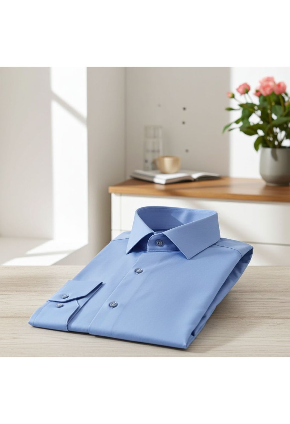 Slim Fit Uzun Kol Düz Renk Saten Erkek Gömlek 3GMK313030011 - Giovanni Fratelli