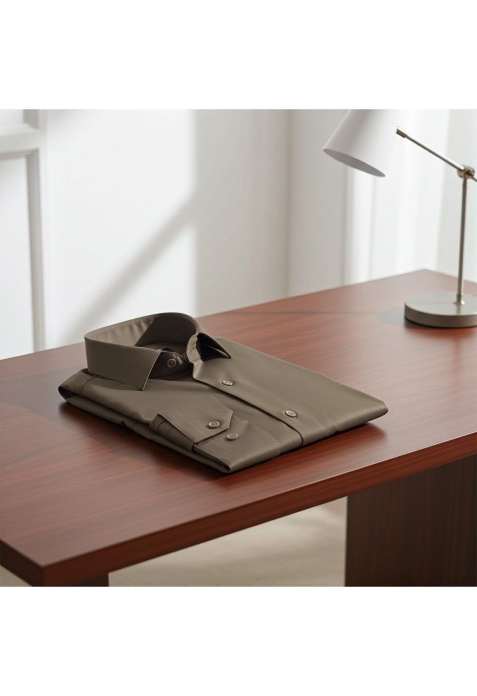 Slim Fit Uzun Kol Düz Renk Saten Erkek Gömlek 3GMK313030022 - Giovanni Fratelli