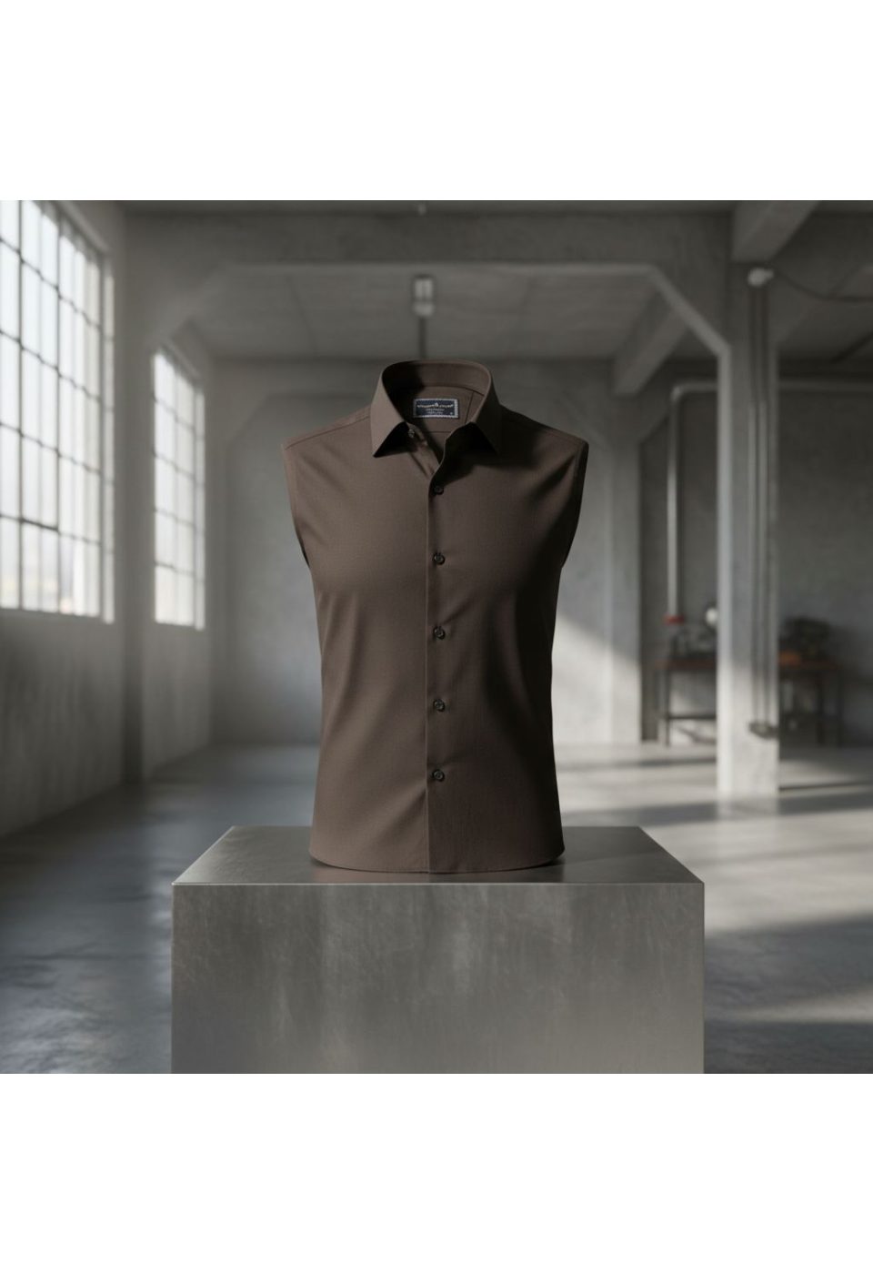 Slim Fit Uzun Kol Düz Renk Saten Erkek Gömlek 3GMK313030025 - Giovanni Fratelli