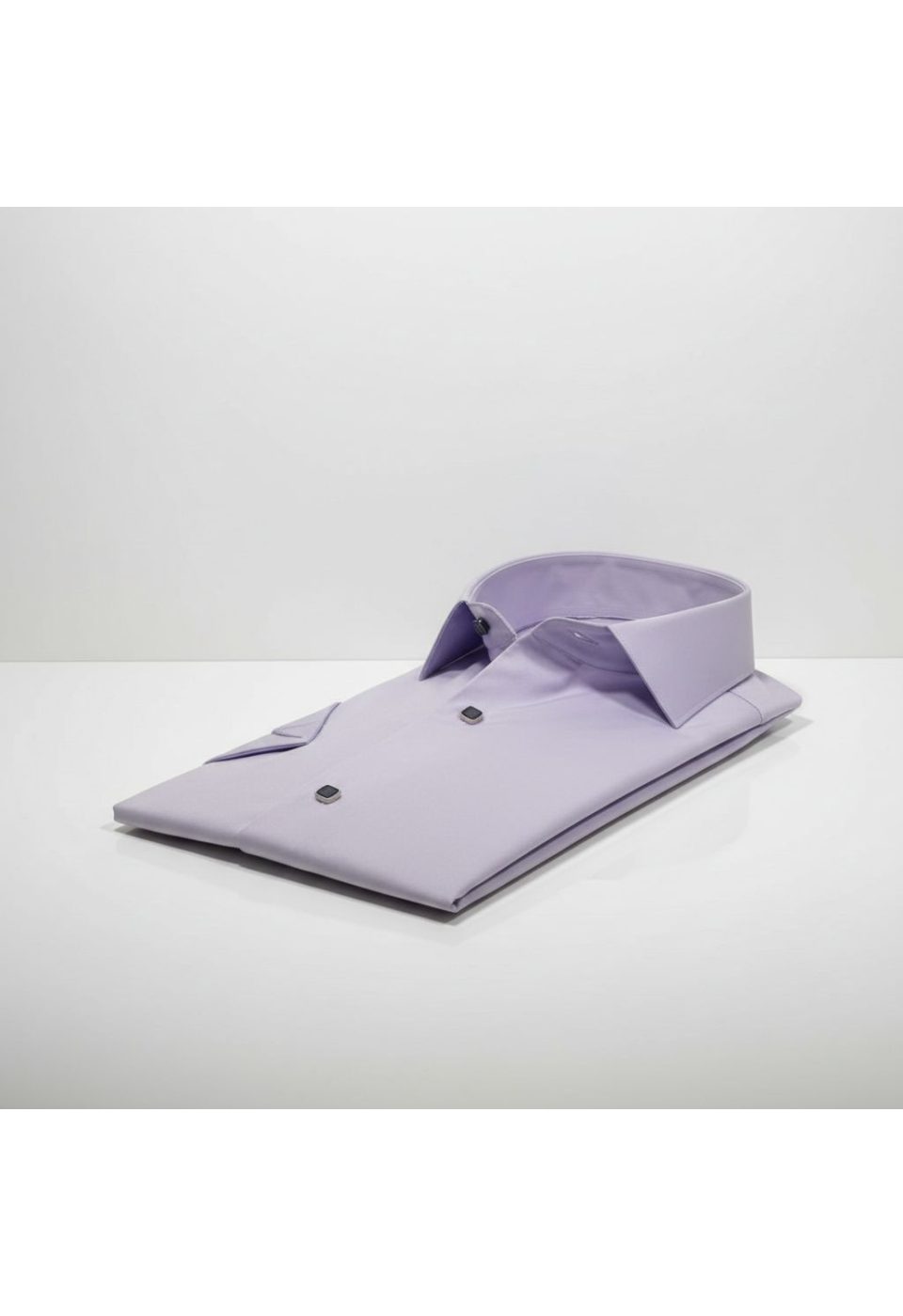 Slim Fit Kısa Kol Düz Renk Saten Erkek Gömlek 3GMK323031006 - Giovanni Fratelli