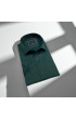 Slim Fit Kısa Kol Düz Renk Saten Erkek Gömlek 3GMK323031011