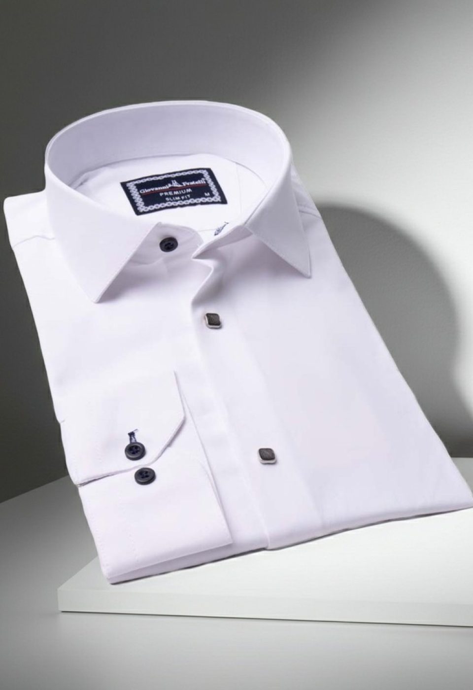 Slim Fit Uzun Kol Düz Renk Saten Erkek Gömlek 3GMK313031001