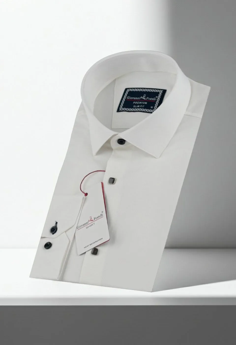 Slim Fit Uzun Kol Düz Renk Saten Erkek Gömlek 3GMK313031002